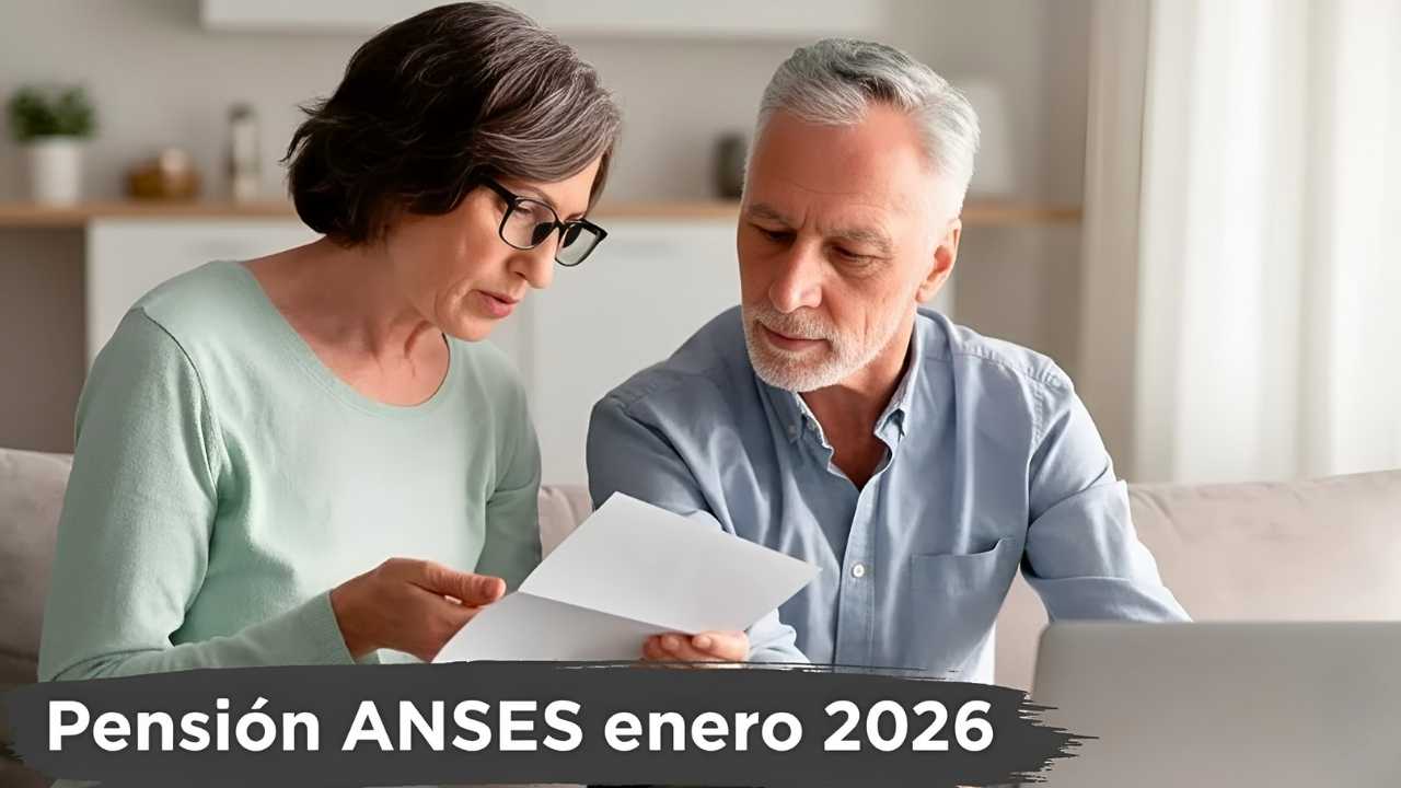Pensión ANSES enero 2026: quién cobra, cuánto se paga y calendario completo