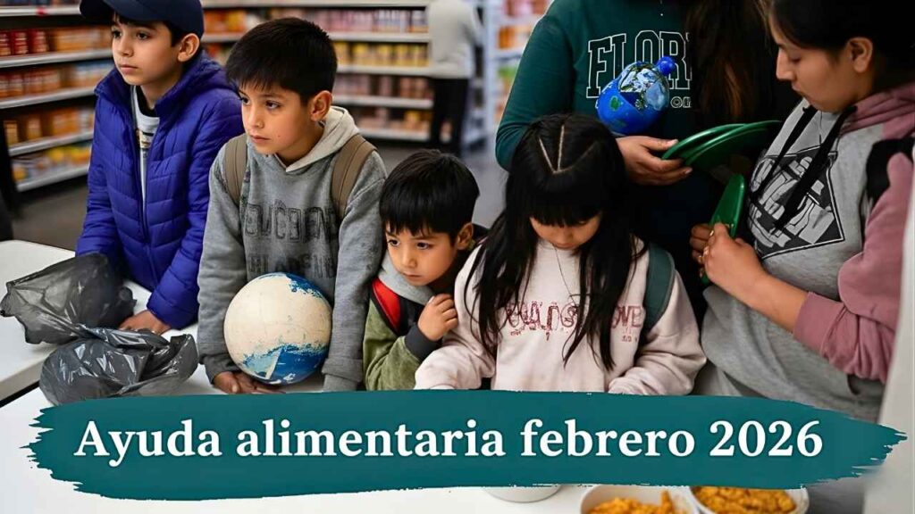 Ayuda alimentaria febrero 2026: inscripción rápida y fechas de entrega
