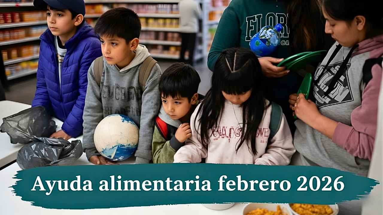 Ayuda alimentaria febrero 2026: inscripción rápida y fechas de entrega
