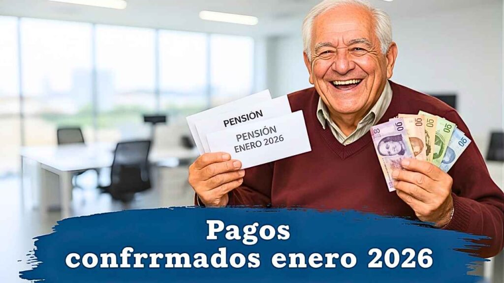 Pagos confirmados enero 2026: pensiones y subsidios en tu cuenta