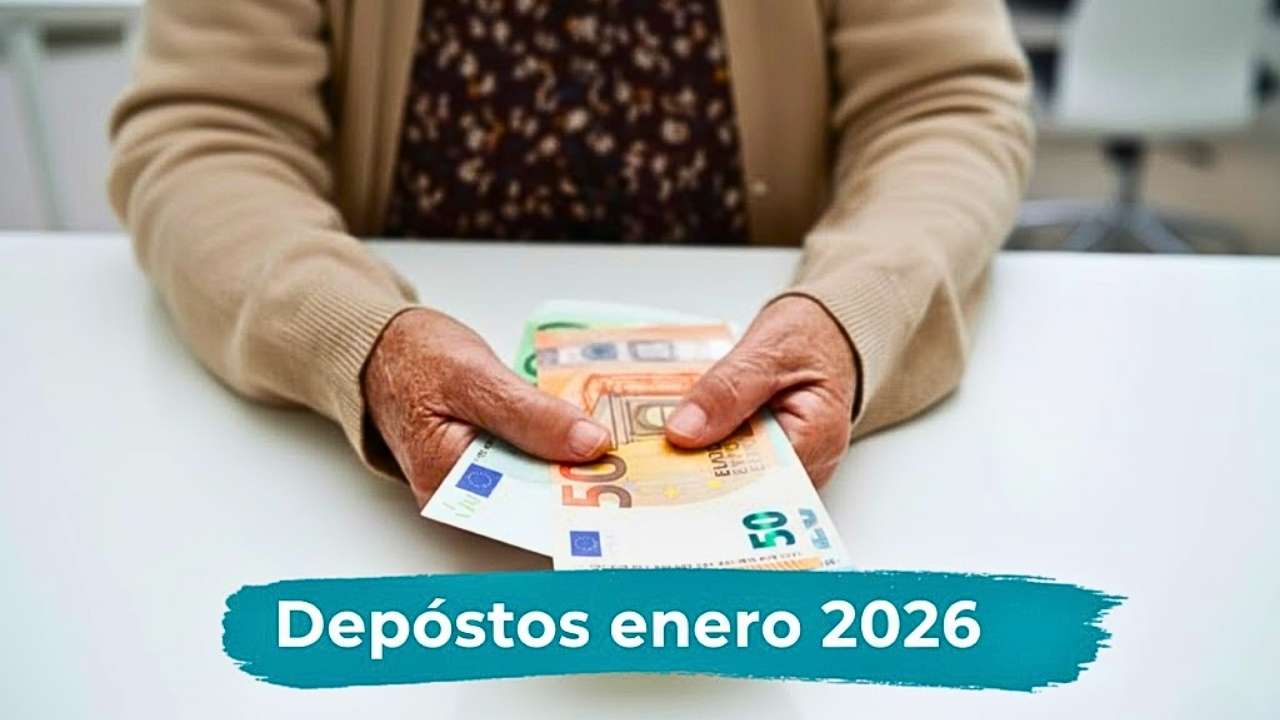 Depósitos enero 2026: pensiones mínimas y ayudas familiares