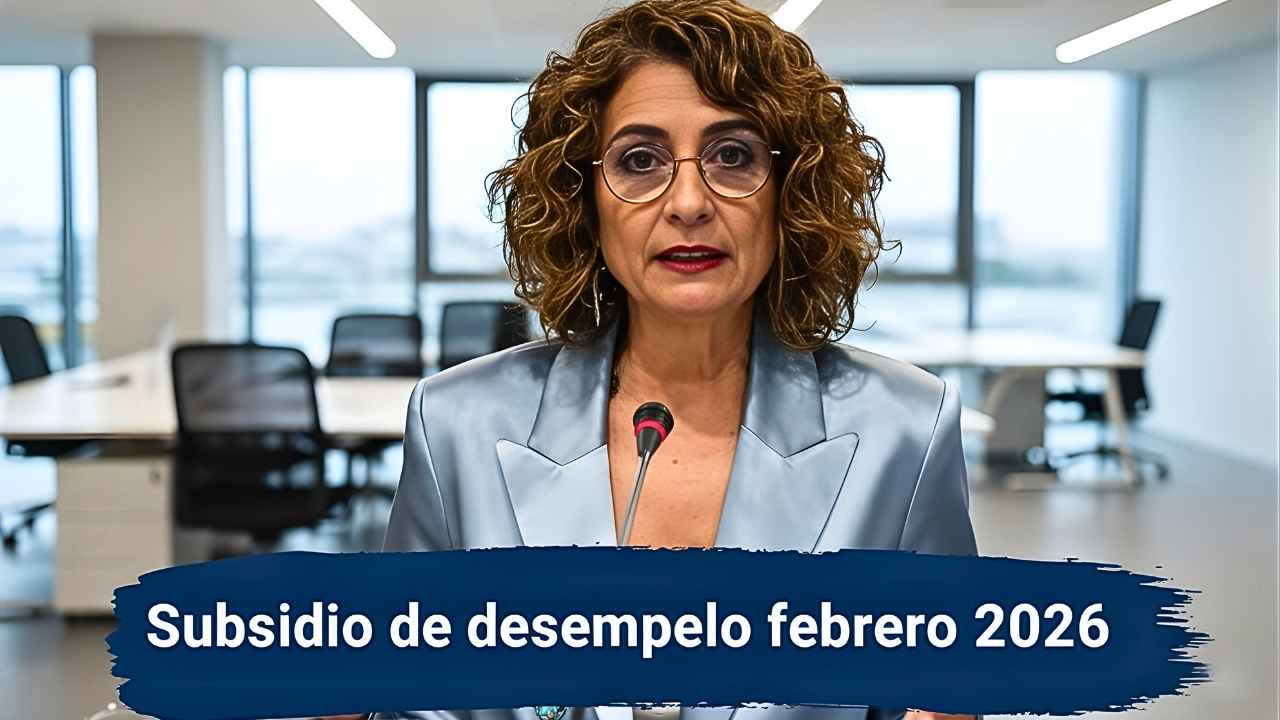 Subsidio de desempleo febrero 2026: pagos de 1.100€, requisitos y calendario actualizado
